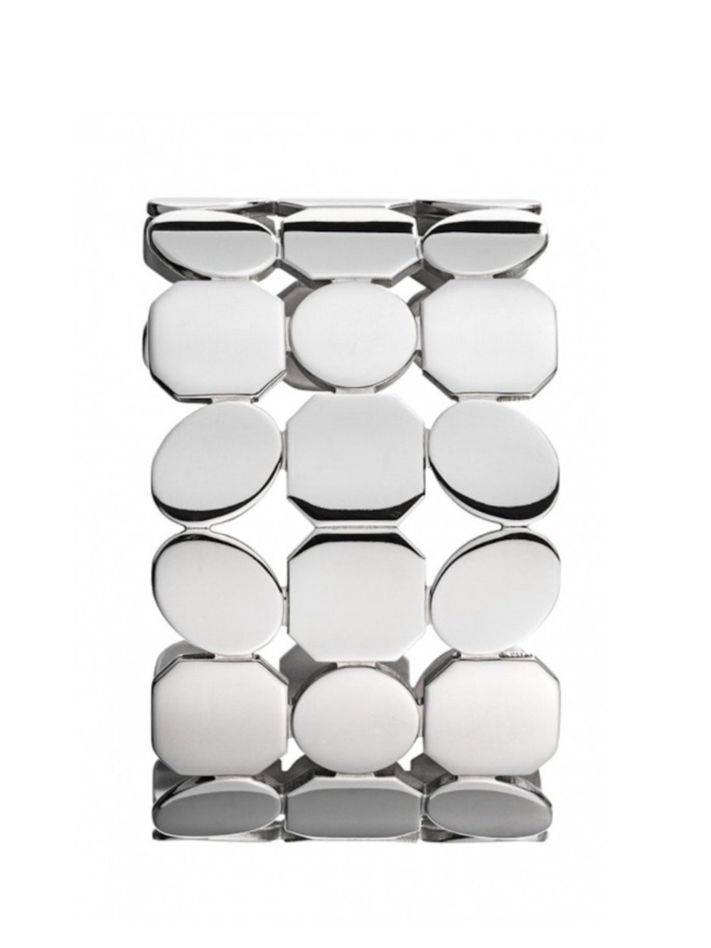 Stunning Dryberg/Kern Keira Geometrical Silver Cuff Bracelet - Picture 6 of 6